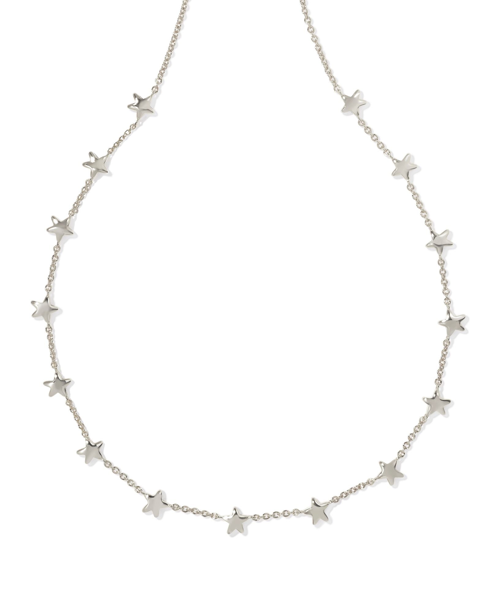 Sierra Silver Star Necklace