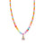 Birthday Cake Beaded Necklace