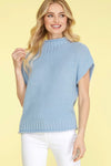 Light Blue Sleeveless Sweater