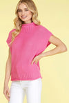 Pink Sleeveless Sweater