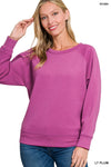 Plum Luxe Knit Top