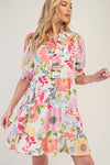 Peach Blossom Dress
