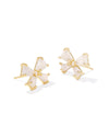 Blair Bow Gold Stud Earrings