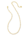 Jovie Gold Pearl Necklace