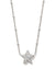 Jae Star Pendant Necklace Silver Crystal