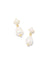 Eve Drop Earrings Gold and Pearl