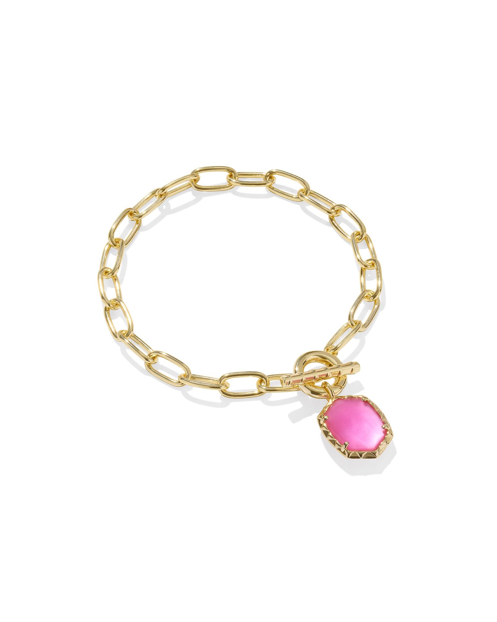 Daphne Gold Link Bracelet Azalea Illusion