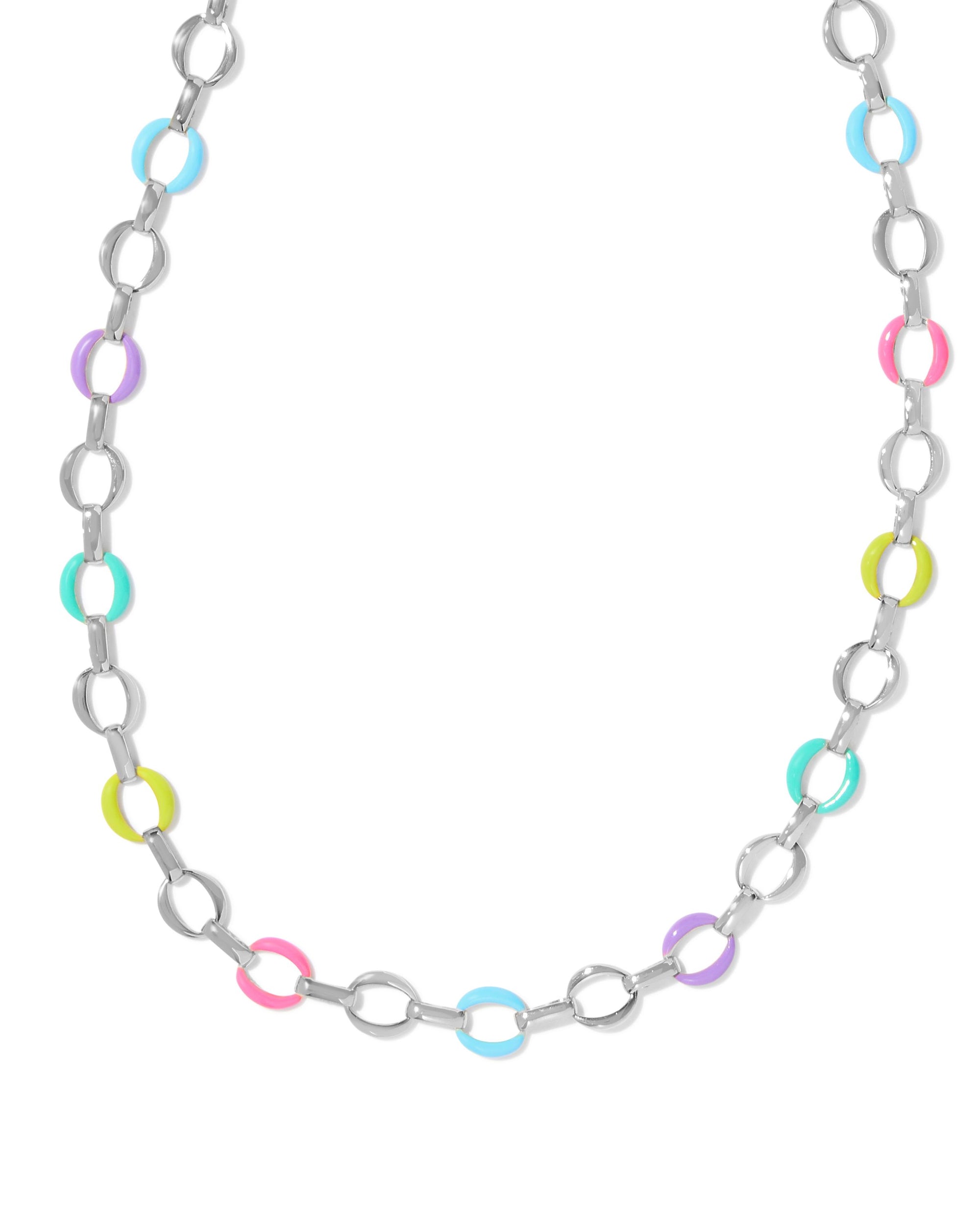 Kelsey Silver Chain Necklace