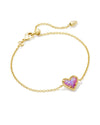 Ari Heart Bubblegum Bracelet