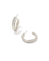 Merritt Hoop Earrings Silver