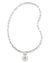 Brielle Silver Medallion Necklace