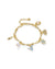 Melody Gold Charm Bracelet