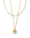 Brielle Gold Multi Strand Necklace