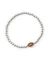 Silver Football Bracelet