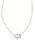 Cheer Gold Pendant Necklace