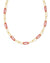 Ainsley Gold Chain Red Enamel Necklace