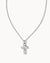 Silver Cross Pendant Necklace