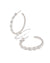 Lexi Silver Hoop Earrings