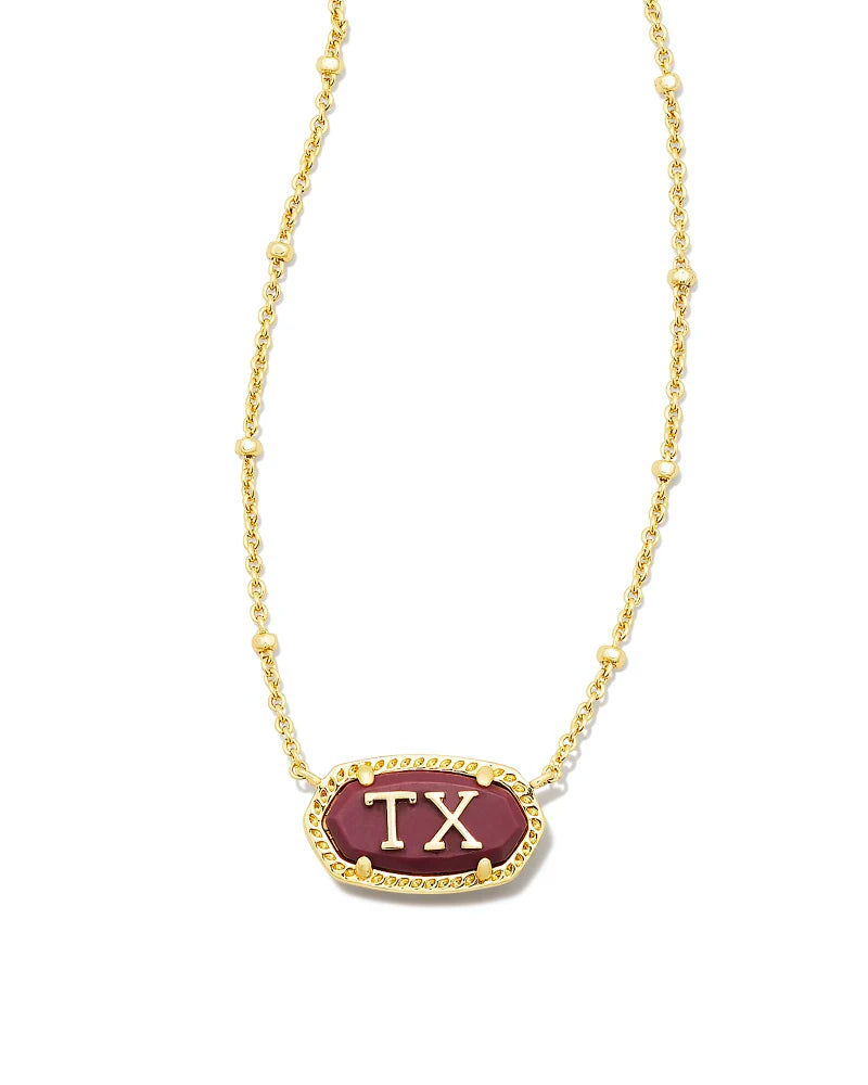 Elisa Texas Gold Maroon Magnesite