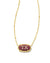 Elisa Texas Gold Maroon Magnesite