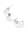Krista Silver Hoop Earrings