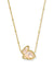 Bunny Gold Pendant Necklace