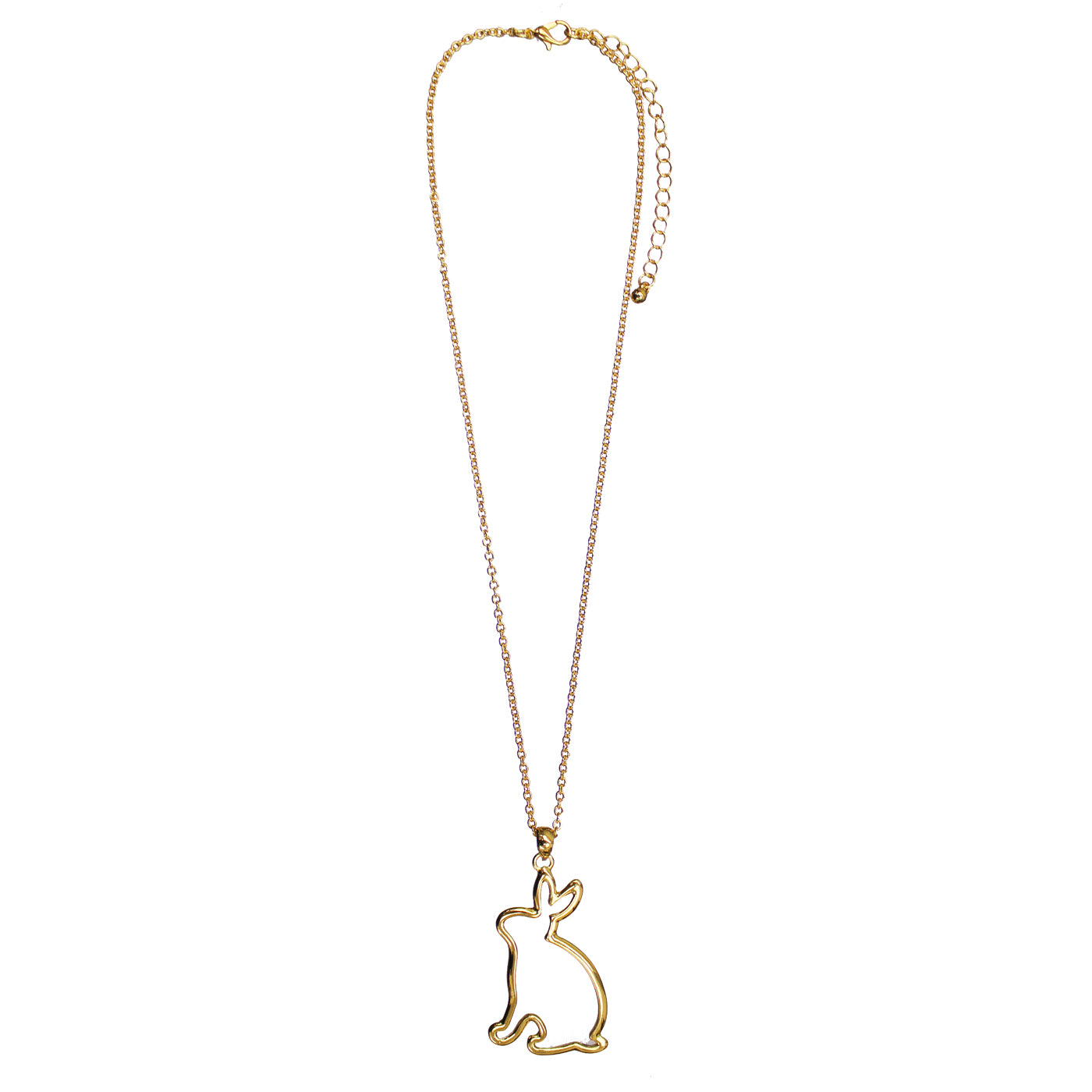 Gold Rabbit Necklace