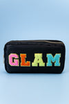 Black Cosmetic Pouch - GLAM