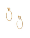 Pepper Gold Clip On Earrings
