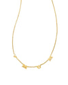 Kendra Scott &quot;Mom&quot; Gold Pendant Necklace