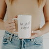 Be Still + Know Tall Speckled Coffee Mug