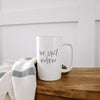 Be Still + Know Tall Speckled Coffee Mug