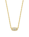 Grayson Crystal Gold Pendant Necklace