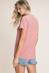 Soft Brick Short Sleeved T Shirt