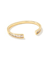 Parker Gold Crystal Cuff Bracelet