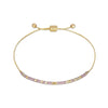 Gold Morse Code Bracelet - Phil 4:13