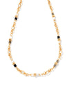 Bree Chain Necklace Gold Neutral Mix