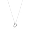 16&quot; Sterling Necklace - Love Charm