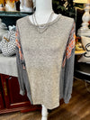 Bohemian Two Tone Top