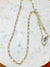 Non Tarnish Long Gold Paper Clip Chain Necklace