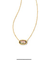 Elisa Texas Gold Abalone Shell Necklace