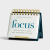 Focus: How One Word A Week Will Transform Your Life - Perpetual Calendar