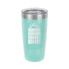 Summer Teal Insulated Tumbler